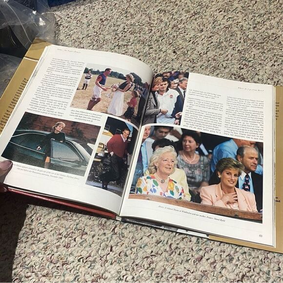 Tribute to Princess Diana Hardcover Book - Picture 5 of 9